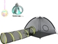 2PC Cat Play Tents（House Tunnel）