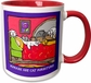 11-oz Two-Tone Red Mug